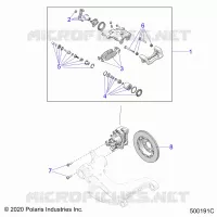 BRAKES, BREMSZANGE HINTEN