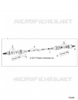 DRIVE TRAIN, FRONT ACHSWELLE