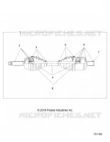 DRIVE TRAIN, GETRIEBE VORNE SHAFT