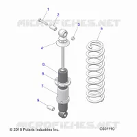 HINTER TRACK SHOCK (7043994)