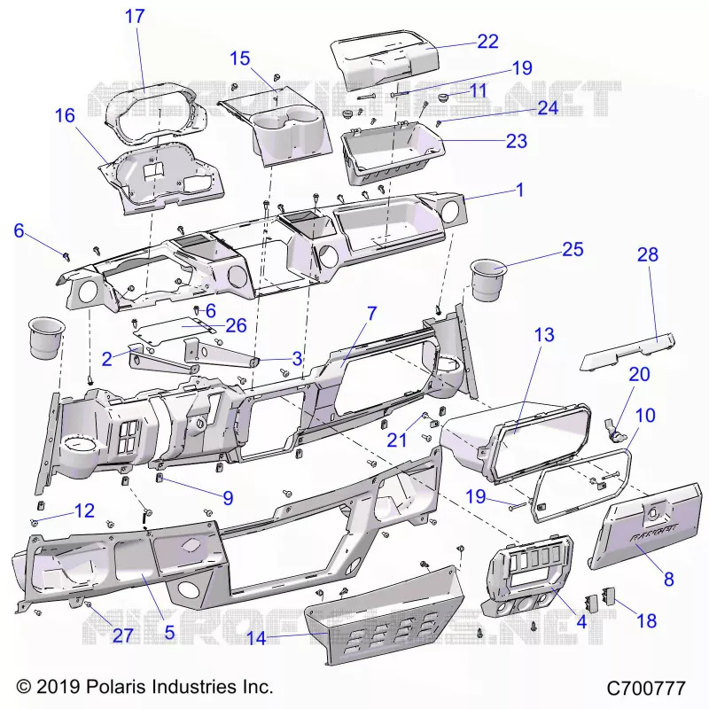 INSTRUMENTENTAFEL