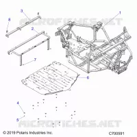 CHASSIS, MAIN RAHMEN