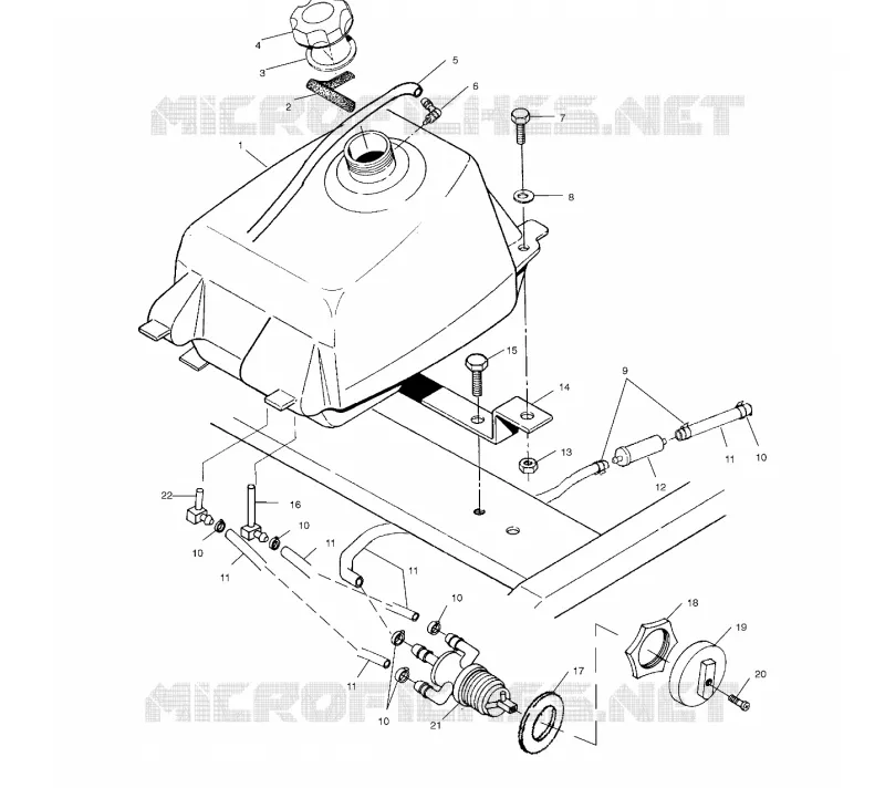 TREIBSTOFF TANK