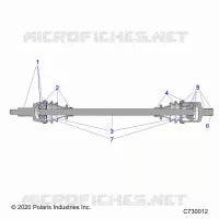 ANTRIEB, FRONT HALF SHAFT