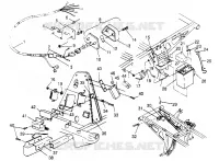 ELEKTRIC/RÜCKLICHT ASSEMBLY 6X6 400L, U.S. W958740, SWEDISH S958740 AND N (4930273027D003)