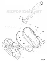 ANTRIEB, CLUTCH COVER AND DUCTING