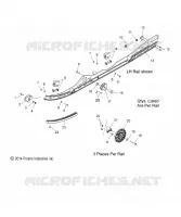 SUSPENSION, Schienen-Montage (144 Inch)