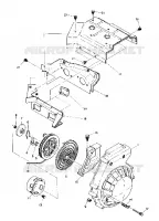 RÃŒCKZUG STARTER AND BLOWER HOUSING (4909550955019A)