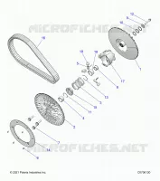 ANTRIEB, SECONDARY CLUTCH