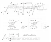 CHASSIS, KABINE AND SIDE NETS