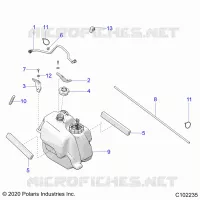 KRAFTSTOFFSYSTEM, FUEL TANK ASM.