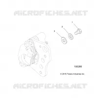 VORDERBREMSE CALIPER MOUNTING