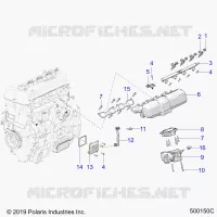 AUFNAHME MANIFOLD AND FUEL RAIL