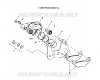 FRONT BREMSE CALIPER