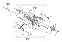 FRONT Drehmomentarm LITE 0963433, EURO LITE E963433 and LITE DELUXE 0963431 (4931663166B010)