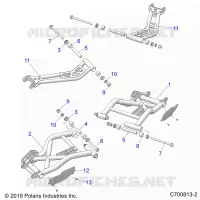 HINTERRADAUFHÃ„NGUNG CONTROL ARMS