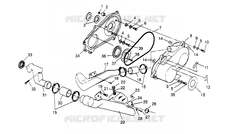 CLUTCH COVER ASSEMBLY 2X4 400L W947540 (4926752675B012)