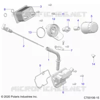 ENGINE, DIPSTICK &amp; OIL FILTER