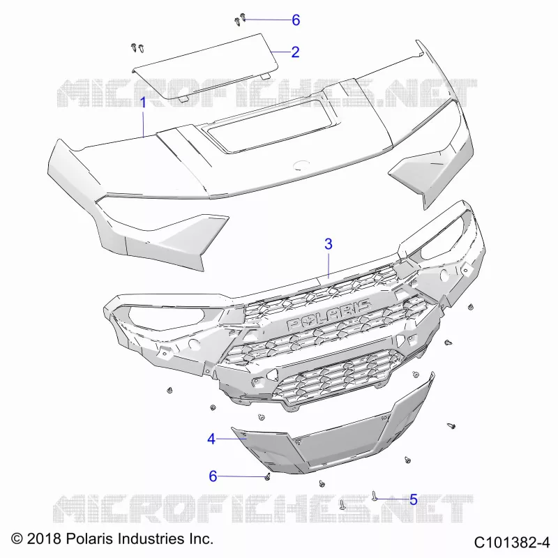 HAUBE AND FRONT FASCIA