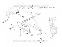 SUSPENSION, A-ARM and STREBE MOUNTING