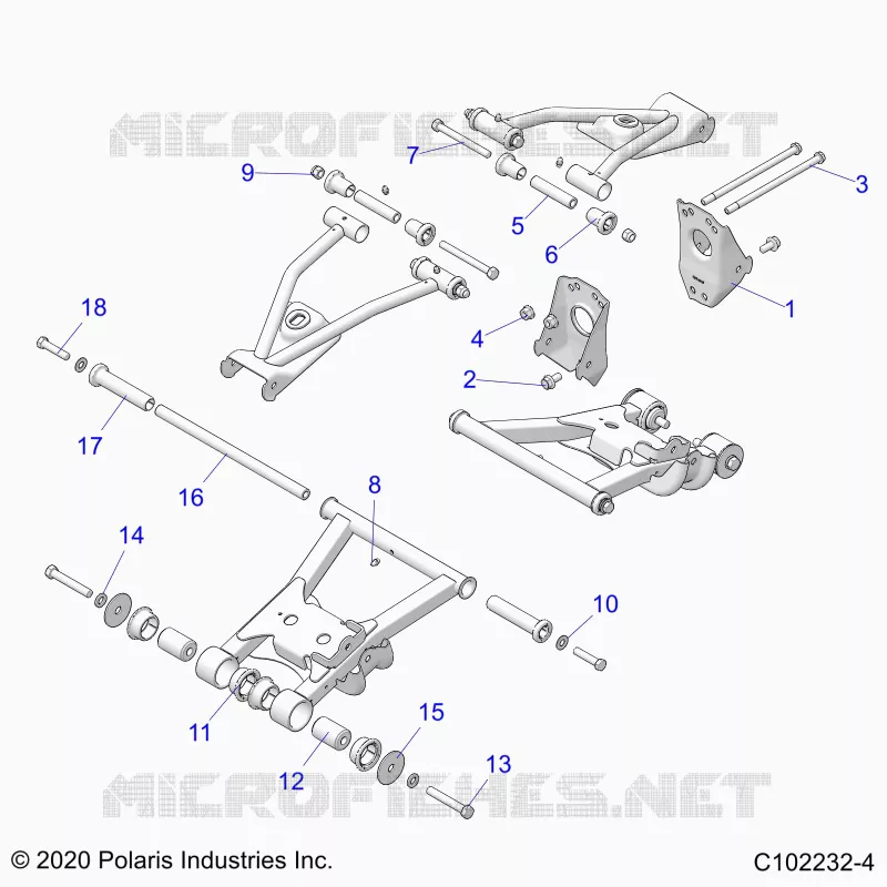 HINTERRADAUFHÃ„NGUNG CONTROL ARM, MOUNTING