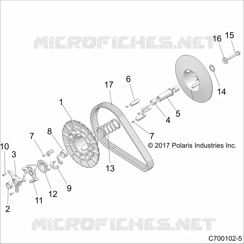 ANTRIEB, SECONDARY CLUTCH