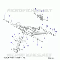 SUSPENSION, FRONT DREHMOMENTARM