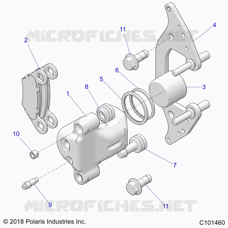 VORDERBREMSE CALIPER