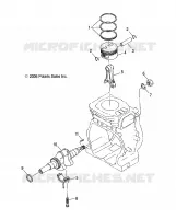 ENGINE, PISTON AND KURBELWELLE