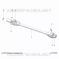 ANTRIEB, FRONT PROP SHAFT