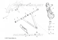 SUSPENSION, A-ARM and STREBE MOUNTING