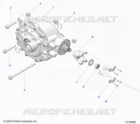 ANTRIEB, REAR GEARCASE MOUNTING