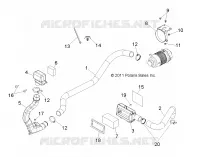 MOTOR, LUFTEINLASS