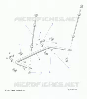 SUSPENSION, REAR STABILISATORSTANGE