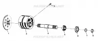 SPANNER VORNE ASSEMBLY  6X6 350L S938739 (4924362436013A)