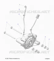 ANTRIEB, FRONT GEARCASE MOUNTING