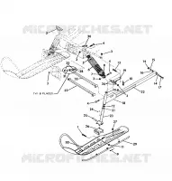 FRONT SUSPENSION AND SKI INDY LITE/STAR LITE (4921332133009A)