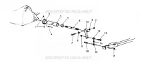 DREHSTAB ASSEMBLY 600 XCR 0951676 (4929132913B004)