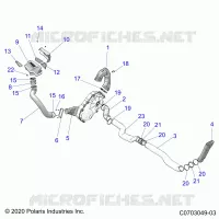 ANTRIEB, CLUTCH COVER, DUCTING