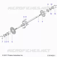 HINTERRADAUFHÃ„NGUNG AXLE