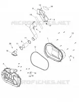 ANTRIEB, CLUTCH COVER AND DUCTING