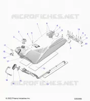 KRAFTSTOFFSYSTEM, FUEL TANK ASM.