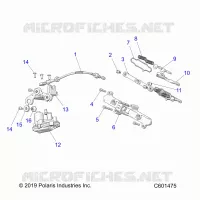 ENGINE, AUSPUFFKLAPPE ASM. AND ACTUATOR