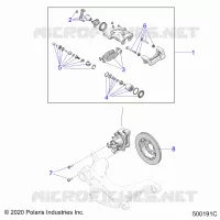 BRAKES, BREMSZANGE HINTEN