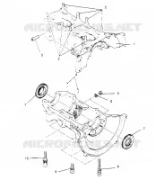 CRANKCASE ASSEMBLY SUPER SPORT 0950743 (4928882888C005)