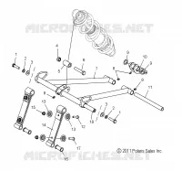FRONT Drehmomentarm
