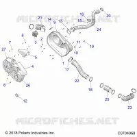 ANTRIEB, CLUTCH COVER AND DUCTING