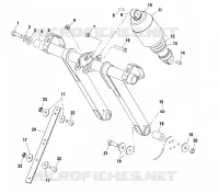 FRONT Drehmomentarm