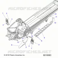 CHASSIS, CLUTCH GUARD, FOOTRESTS, AND RUNNING BOARDS
