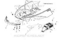BODY, FRONT BUMPER AND NOSEPAN